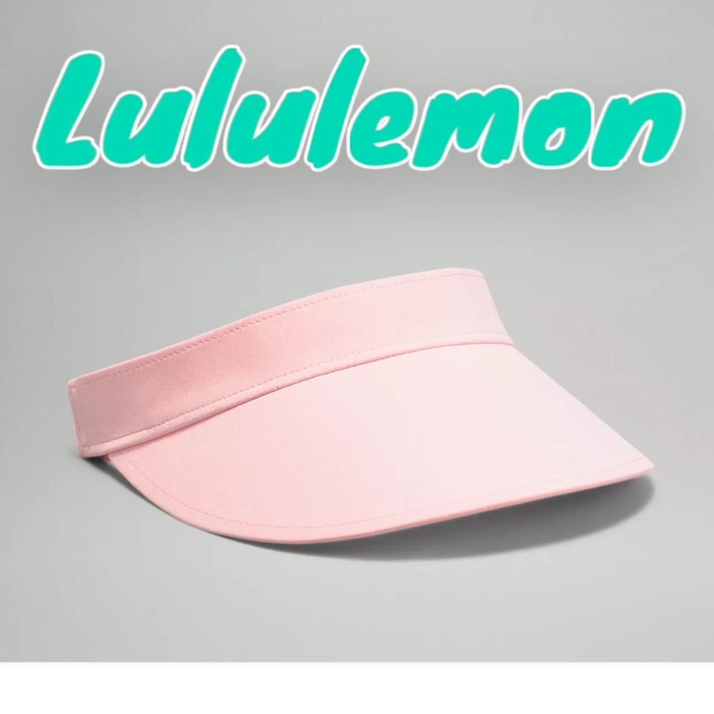 Lululemon Women's Fast Paced Running Visor Dew Pink Tennis Run Fitness NWT Cute